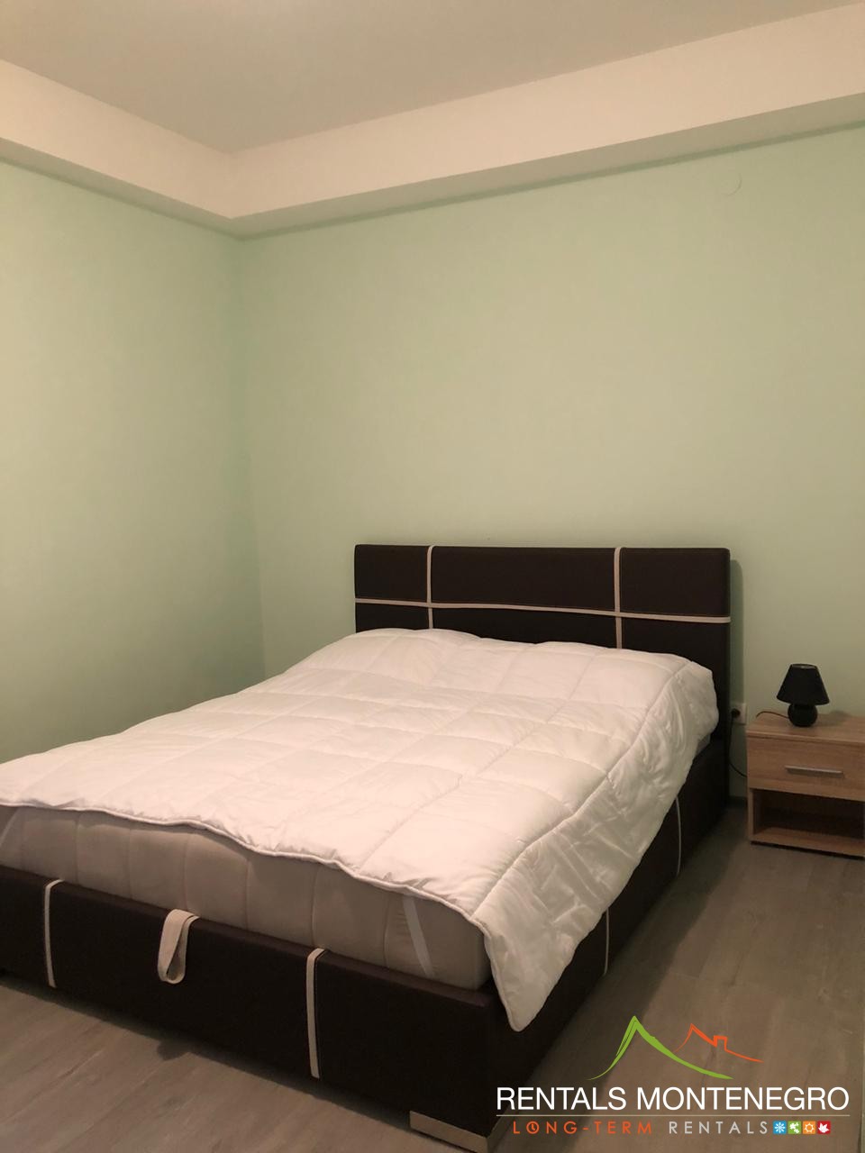 First bedroom in two bedroom apartment